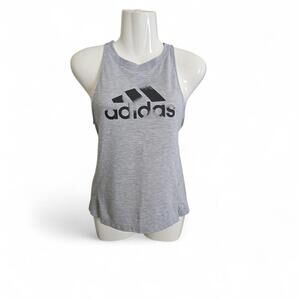 Adidas Women's‎ Gray Racerback Tank Top XS
